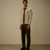 Overshirt aus Bio-Gabardine mit Reißverschluss und Lens-Fach