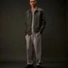 Overshirt aus Gabardine mit Reißverschluss aus der Metropolis Series