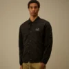 Overshirt mit Reißverschluss und Chrome-R-Grafik