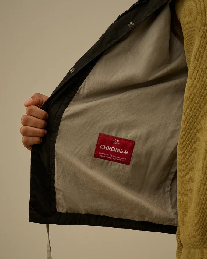 Overshirt mit Reißverschluss und Chrome-R-Grafik