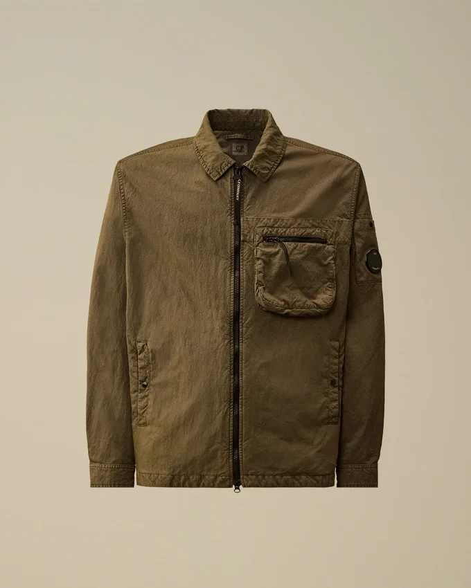 Panama-R Overshirt mit Reißverschluss und Lens-Fach