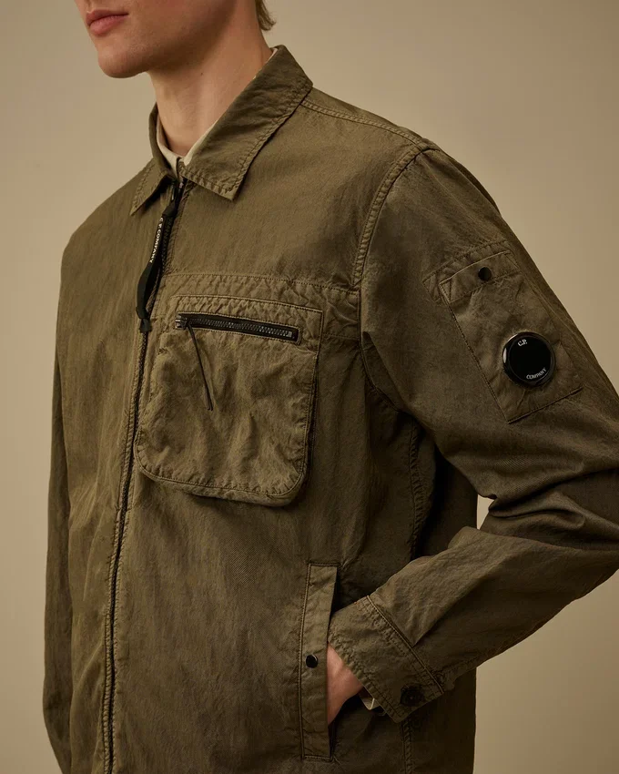 Panama-R Overshirt mit Reißverschluss und Lens-Fach