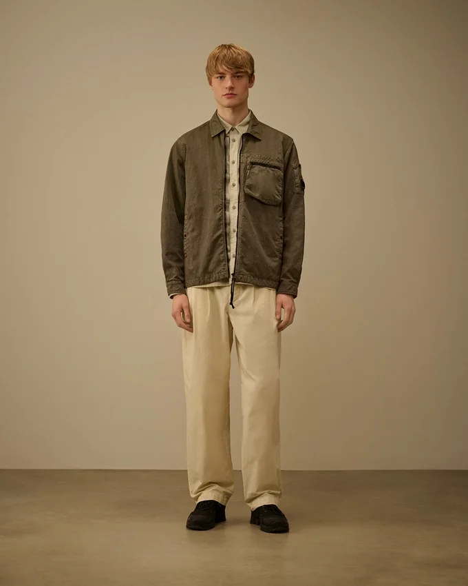 Panama-R Overshirt mit Reißverschluss und Lens-Fach