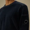 Pullover aus Baumwoll-Chenille mit Linsenmotiv