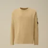 Pullover aus Sea-Island-Baumwolle mit „Lens“-Motiv
