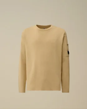Pullover aus Sea-Island-Baumwolle mit „Lens“-Motiv