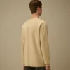 Pullover aus Sea-Island-Baumwolle mit „Lens“-Motiv