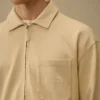 Sweatshirt mit Reißverschluss aus gekämmtem Jersey 10/2 in Box-Passform