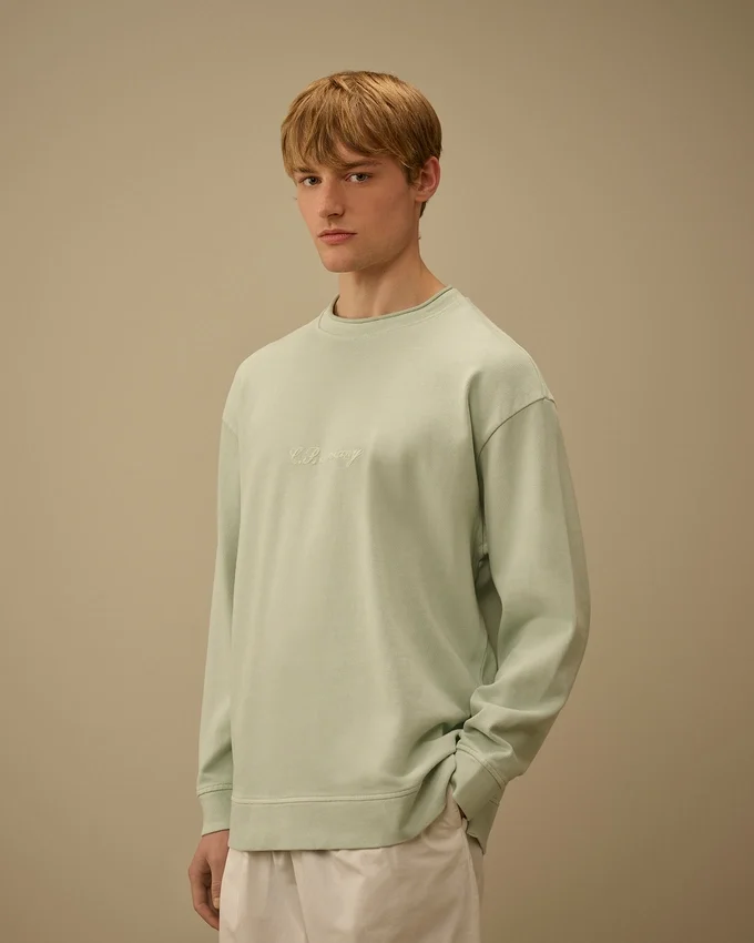 Sweatshirt mit Stehkragen aus gekämmtem Jersey 10/2