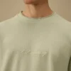 Sweatshirt mit Stehkragen aus gekämmtem Jersey 10/2