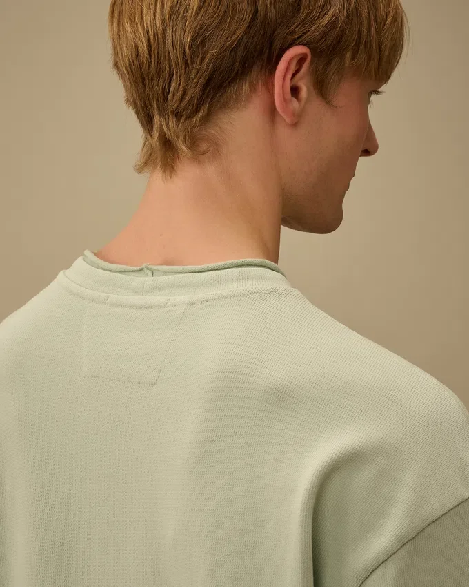 Sweatshirt mit Stehkragen aus gekämmtem Jersey 10/2