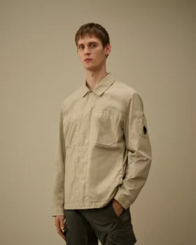 Taylon P-Overshirt mit Brusttaschen und Knopfverschluss