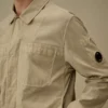 Taylon P-Overshirt mit Brusttaschen und Knopfverschluss