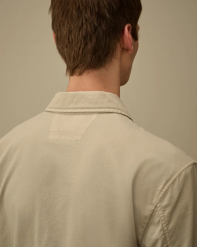 Taylon P-Overshirt mit Brusttaschen und Knopfverschluss
