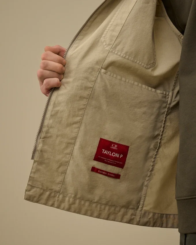 Taylon P-Overshirt mit Brusttaschen und Knopfverschluss