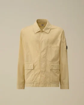 Taylon P Overshirt mit Knopf-Lens-Detail