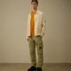 Taylon P Overshirt mit Knopf-Lens-Detail
