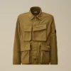 Twill-Jacke mit Reißverschluss für die Augenlinsen