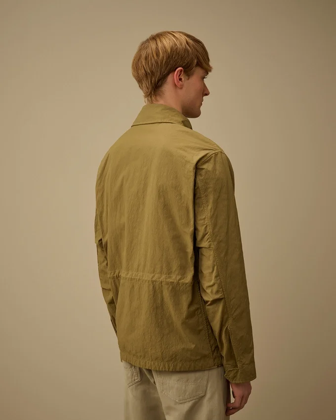 Twill-Jacke mit Reißverschluss für die Augenlinsen