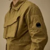 Twill-Jacke mit Reißverschluss für die Augenlinsen
