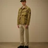 Twill-Jacke mit Reißverschluss für die Augenlinsen