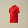 U16 Baumwoll-Jersey 30/1 Kurzarm-Hemd mit Logo