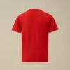 U16 Baumwoll-Jersey 30/1 Kurzarm-Hemd mit Logo