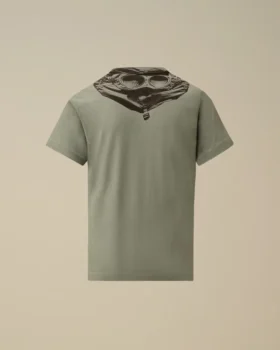 U16 Baumwoll-Jersey 30/1 Kurzarm-T-Shirt „Goggle“