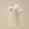 U16 Baumwoll-Jersey 30/1 Kurzarm-T-Shirt mit Grafik
