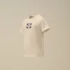 U16 Baumwoll-Jersey 30/1 Kurzarm-T-Shirt mit Grafik