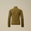U16 Baumwoll-Strickjacke mit Reißverschluss und „Lens“-Motiv