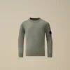 U16 Baumwoll-Sweatshirt mit Rundhalsausschnitt und Lens-Motiv