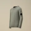 U16 Baumwoll-Sweatshirt mit Rundhalsausschnitt und Lens-Motiv