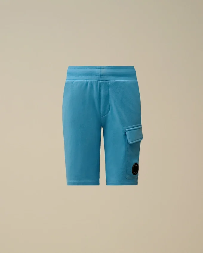 U16 Cargo-Sweatshorts aus Diagonal-Fleece mit Lens-Details