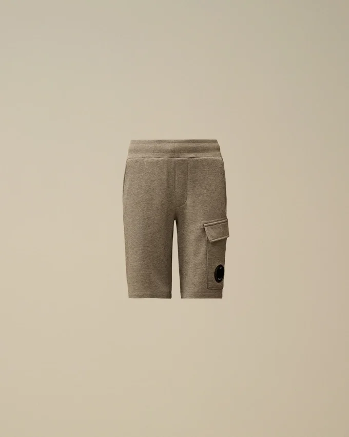 U16 Cargo-Sweatshorts aus Diagonal-Fleece mit Lens-Details