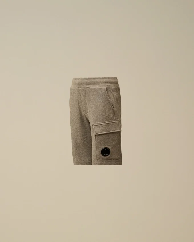 U16 Cargo-Sweatshorts aus Diagonal-Fleece mit Lens-Details