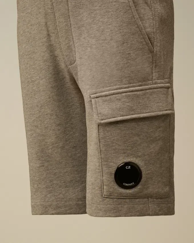 U16 Cargo-Sweatshorts aus Diagonal-Fleece mit Lens-Details