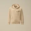 U16 Diagonal Fleece-Kapuzen-Sweatshirt mit Reißverschluss