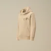 U16 Diagonal Fleece-Kapuzen-Sweatshirt mit Reißverschluss