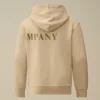 U16 Diagonal Fleece-Kapuzen-Sweatshirt mit Reißverschluss