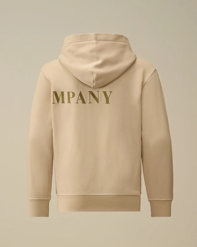 U16 Diagonal Fleece-Kapuzen-Sweatshirt mit Reißverschluss