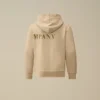 U16 Diagonal Fleece-Kapuzen-Sweatshirt mit Reißverschluss