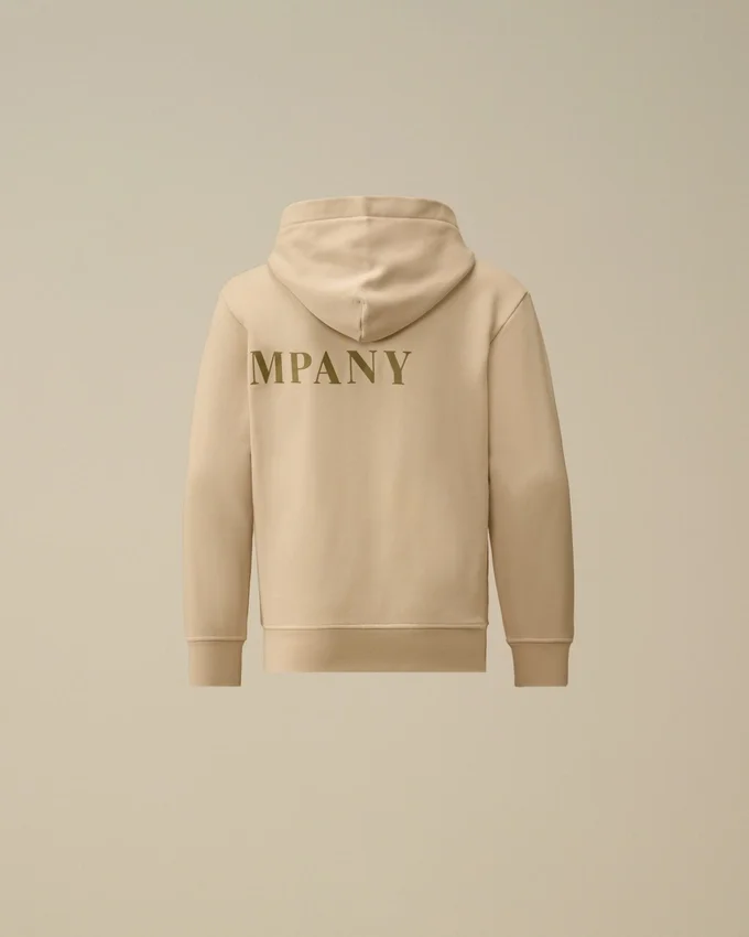 U16 Diagonal Fleece-Kapuzen-Sweatshirt mit Reißverschluss