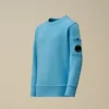 U16 Diagonal-Fleece-Sweatshirt mit Rundhalsausschnitt und „Lens“-Motiv