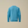 U16 Diagonal-Fleece-Sweatshirt mit Rundhalsausschnitt und „Lens“-Motiv