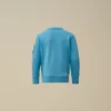 U16 Diagonal-Fleece-Sweatshirt mit Rundhalsausschnitt und „Lens“-Motiv