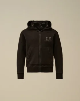 U16 Diagonal Fleece Zip Goggle Sweatshirt