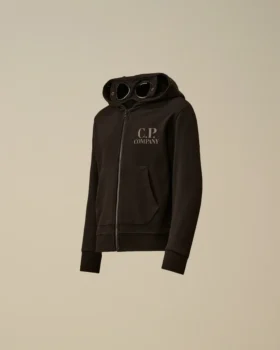 U16 Diagonal Fleece Zip Goggle Sweatshirt