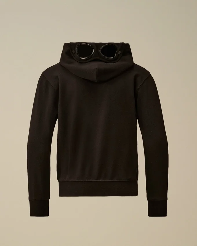 U16 Diagonal Fleece Zip Goggle Sweatshirt