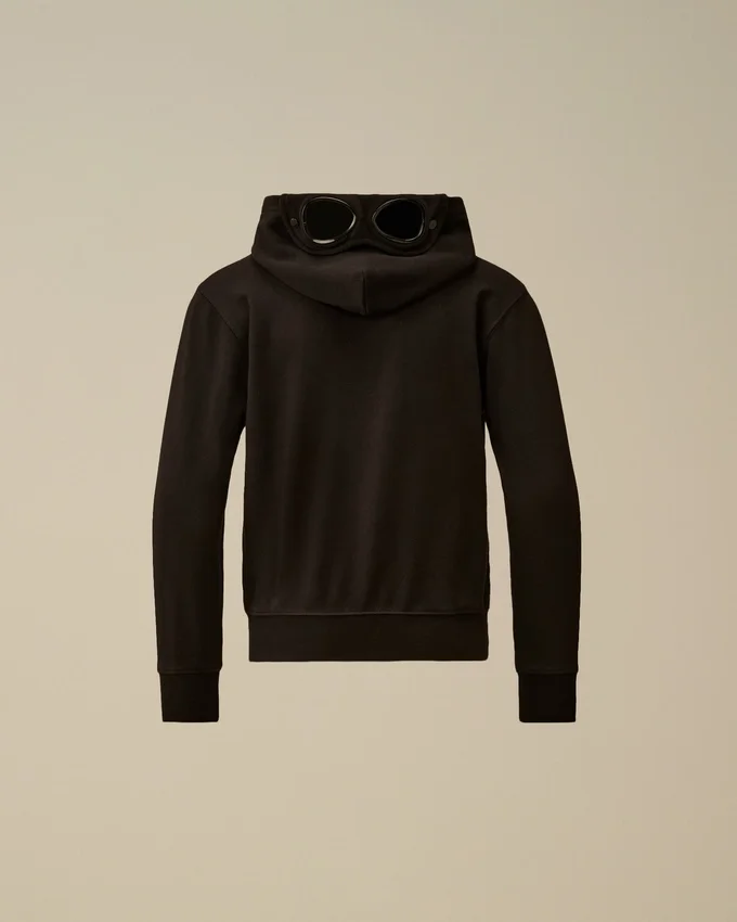 U16 Diagonal Fleece Zip Goggle Sweatshirt